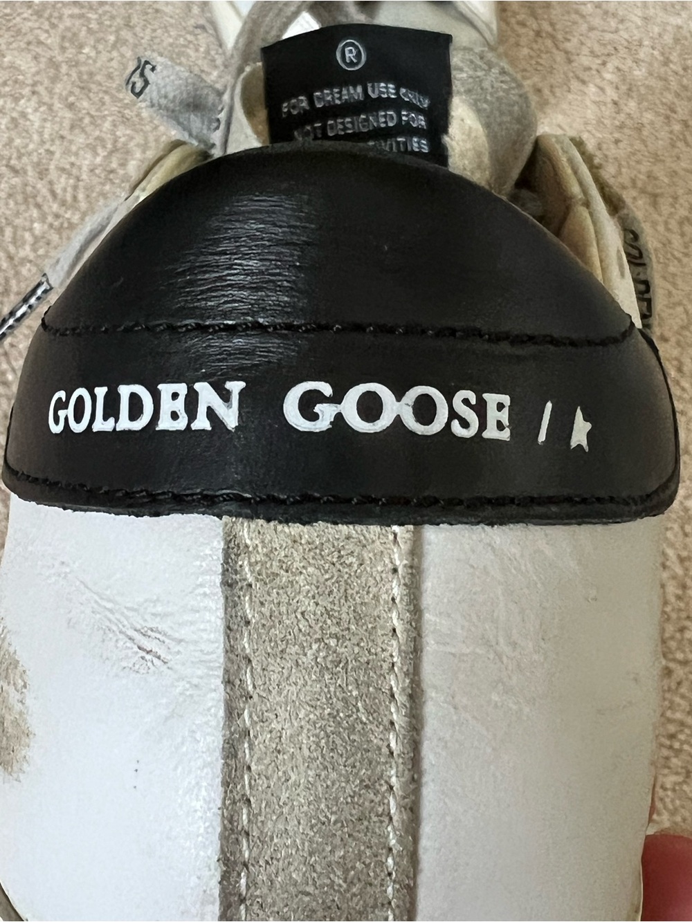 Golden Goose Super-Star
White Leather and Suede Toe Sneakers Size 39 - Picture 11 of 17